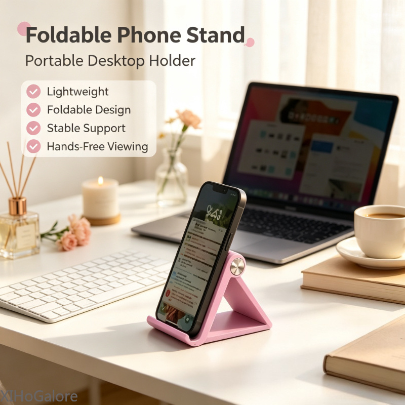Tablet Stand Adjustable - Penyangga Ponsel Portabel Lipat Multi Sudut
