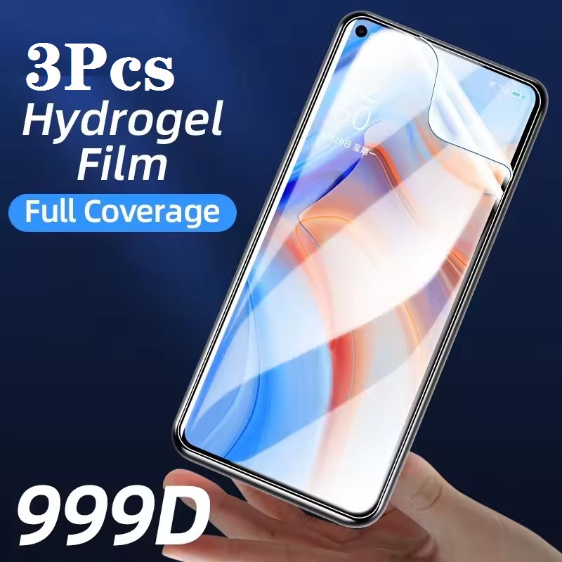 Oppo A78 - 3 Buah Film Hidrogel untuk OPPO