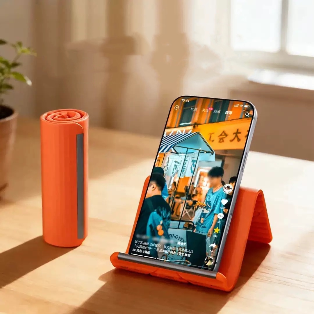 Essential Tablet Accessories - Penyangga Ponsel Portabel Silikon, Dudukan Tablet