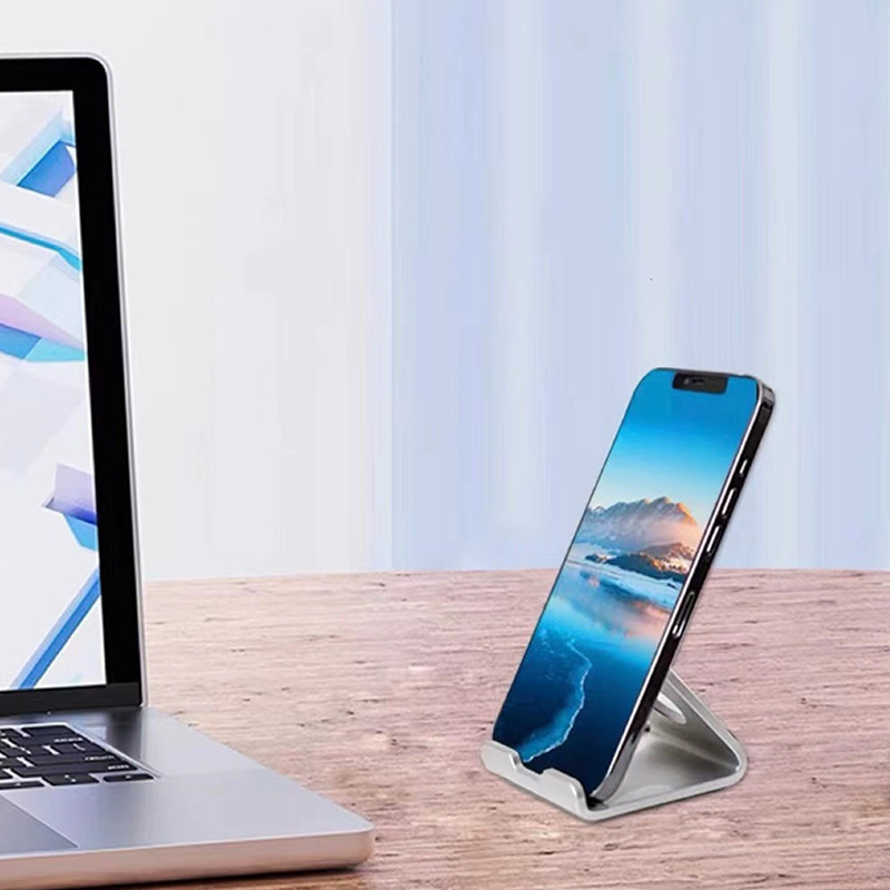 Essential Tablet Accessories - Penyangga Ponsel Desktop Logam untuk Smartphone