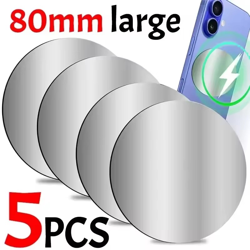 Essential Tablet Accessories - 1-5 Buah Disk Pelat Logam Magnetik