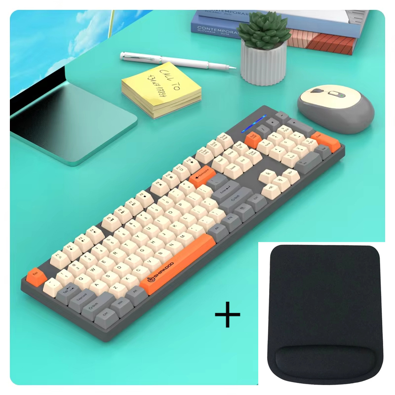 Officeworks Tablet Accessories - Set Kombinasi Keyboard dan Mouse Gaming