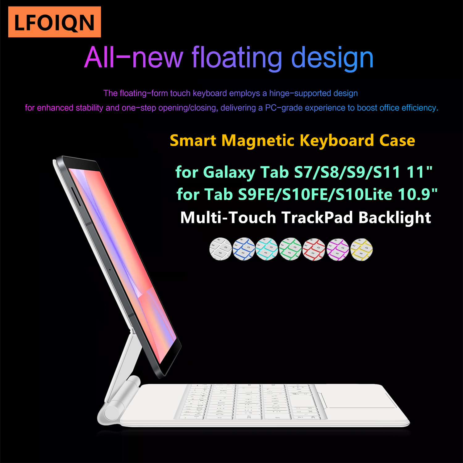 Samsung Tablet With Accessories - LFOIQN Keyboard Ajaib untuk Samsung Galaxy