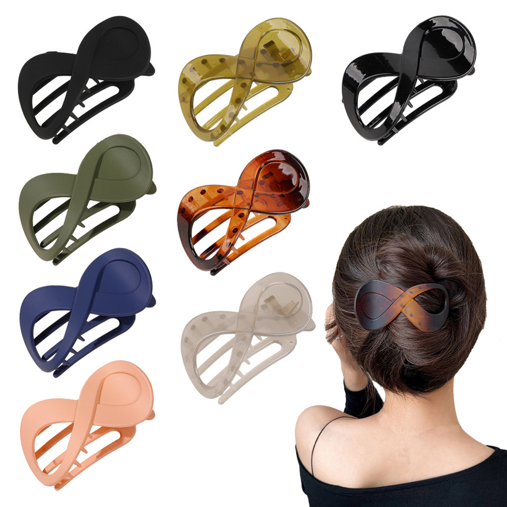 Tablet Accessories For Girls - Tren klip rambut PC sederhana 8-berbentuk