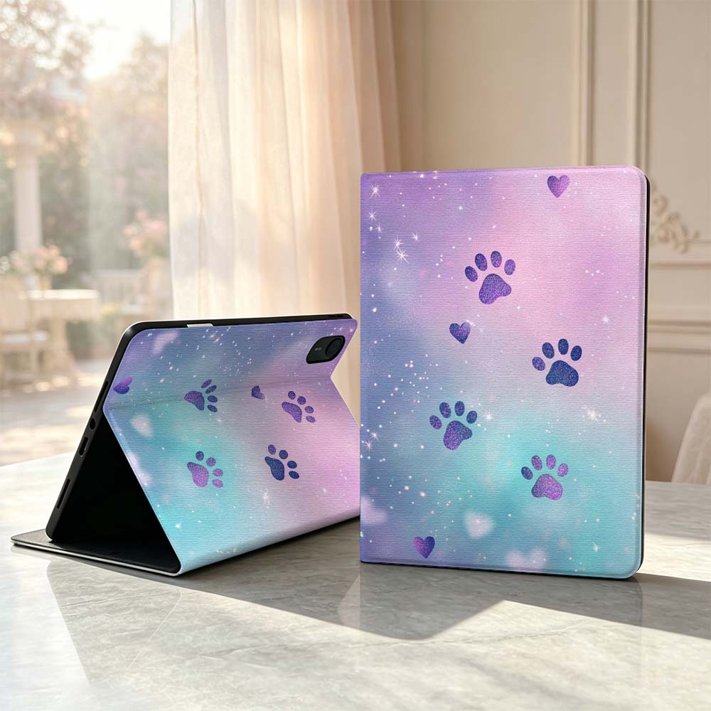 Lenovo Tablet Plus Accessories - Casing Tablet Motif Cakar Berglitter Lembut