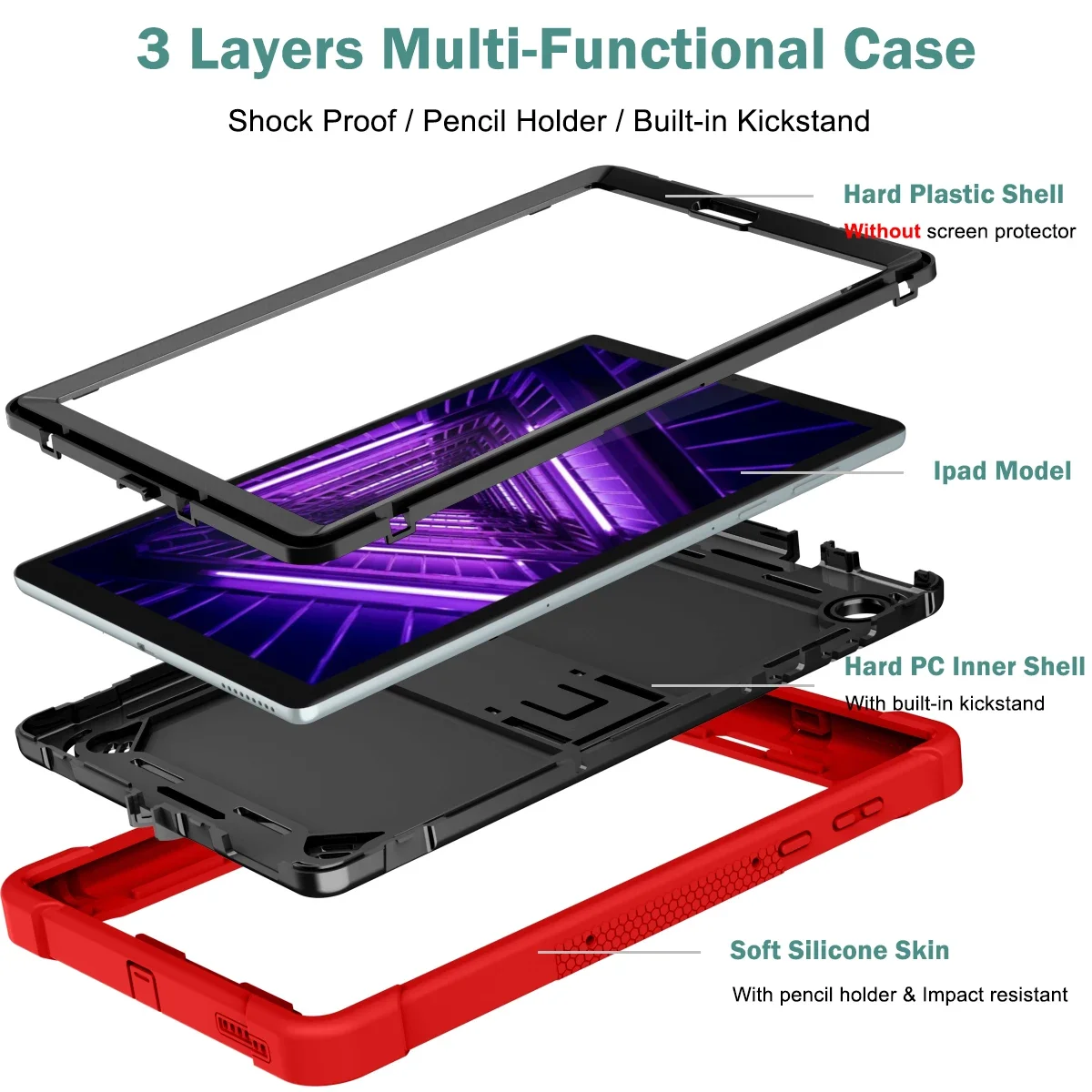 Casing tahan guncangan untuk L - Lenovo Tablet Plus Accessories ulasan dan harga