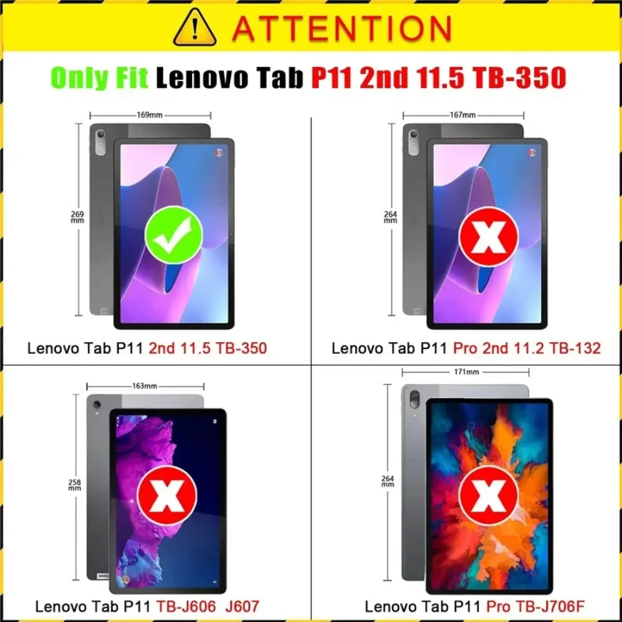 Coque untuk Lenovo Tab P11 2nd - Lenovo Tablet Plus Accessories ulasan dan harga