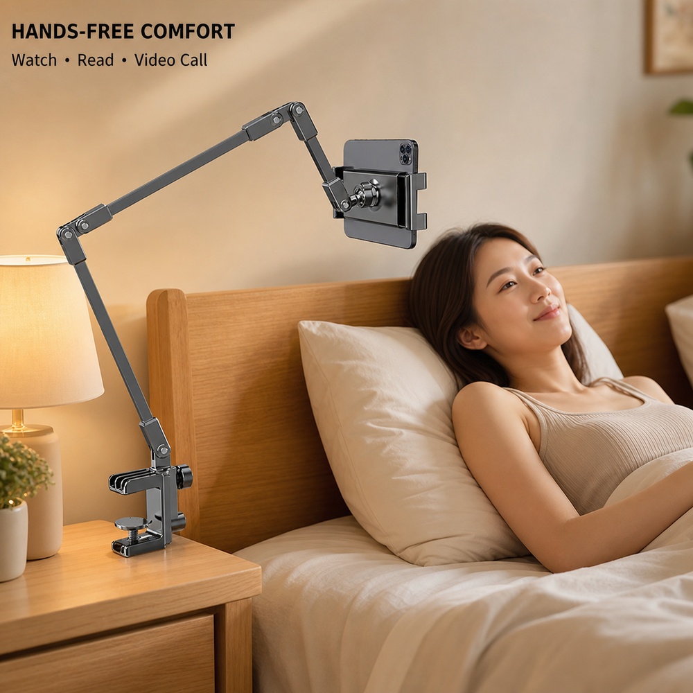 Penyangga Ponsel yang Dapat Di - Tablet Stand Adjustable ulasan dan harga