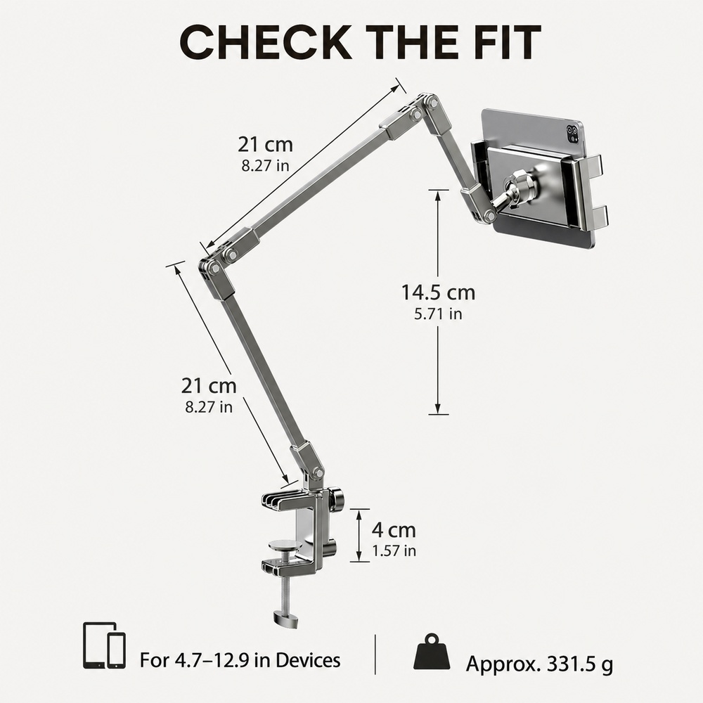 Penyangga Ponsel yang Dapat Di - Tablet Stand Adjustable ulasan dan harga