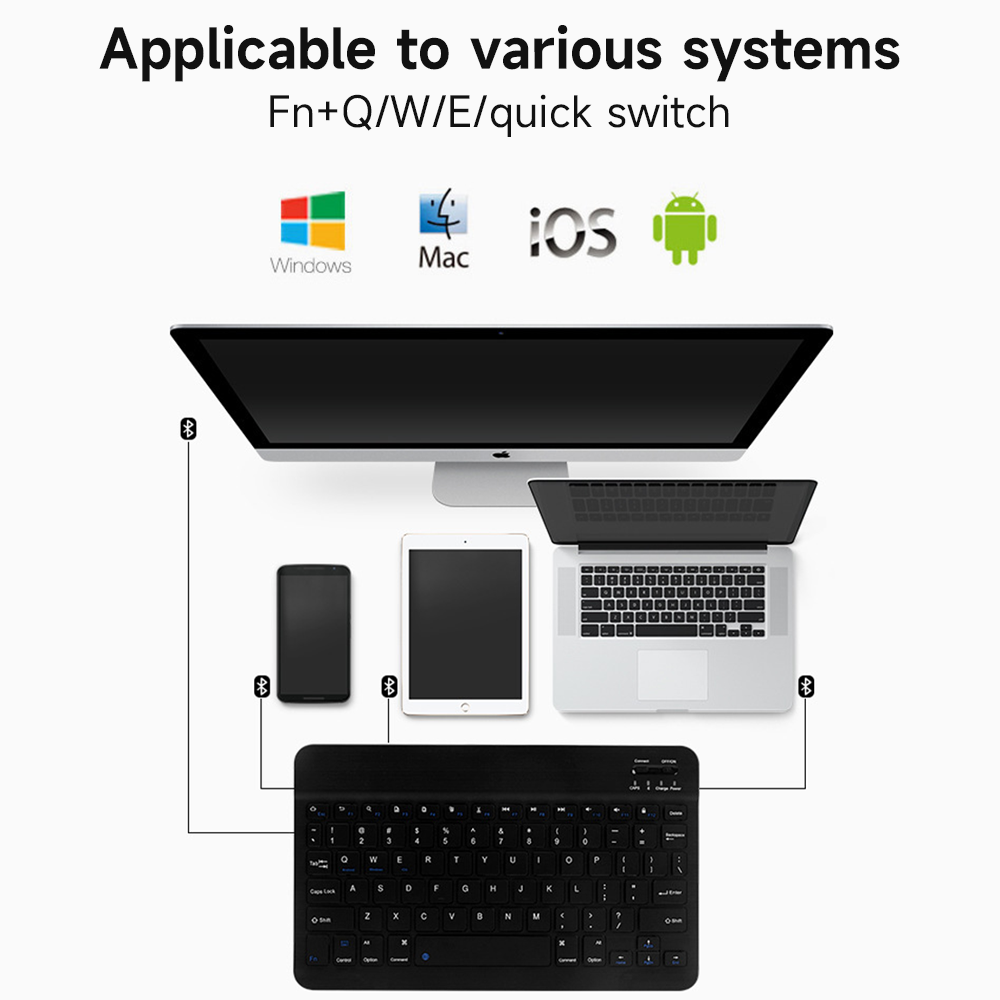 Keyboard Bluetooth nirkabel un - Samsung Tablet With Accessories ulasan dan harga