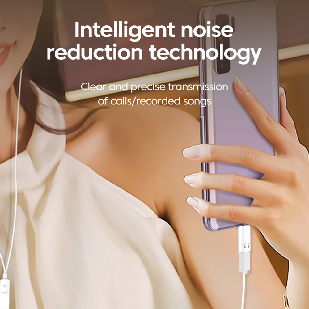 Elough Lightning Ke Adaptor Ti - Wired Earphone Lightning ulasan dan harga