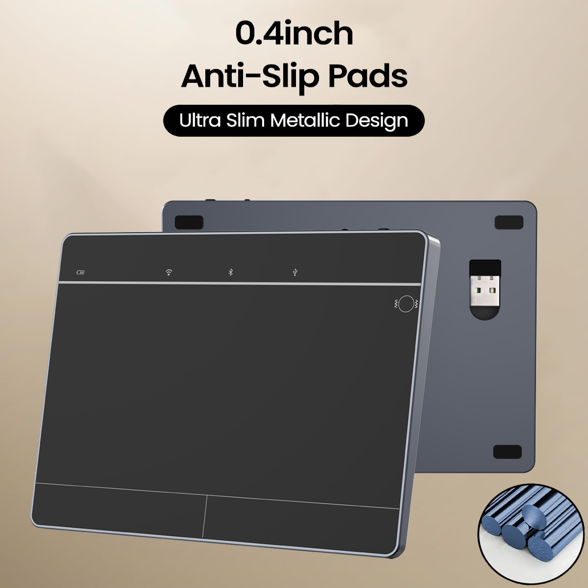 JOMAA Touchpad Bluetooth Isi U - Bluetooth Trackpad ulasan dan harga