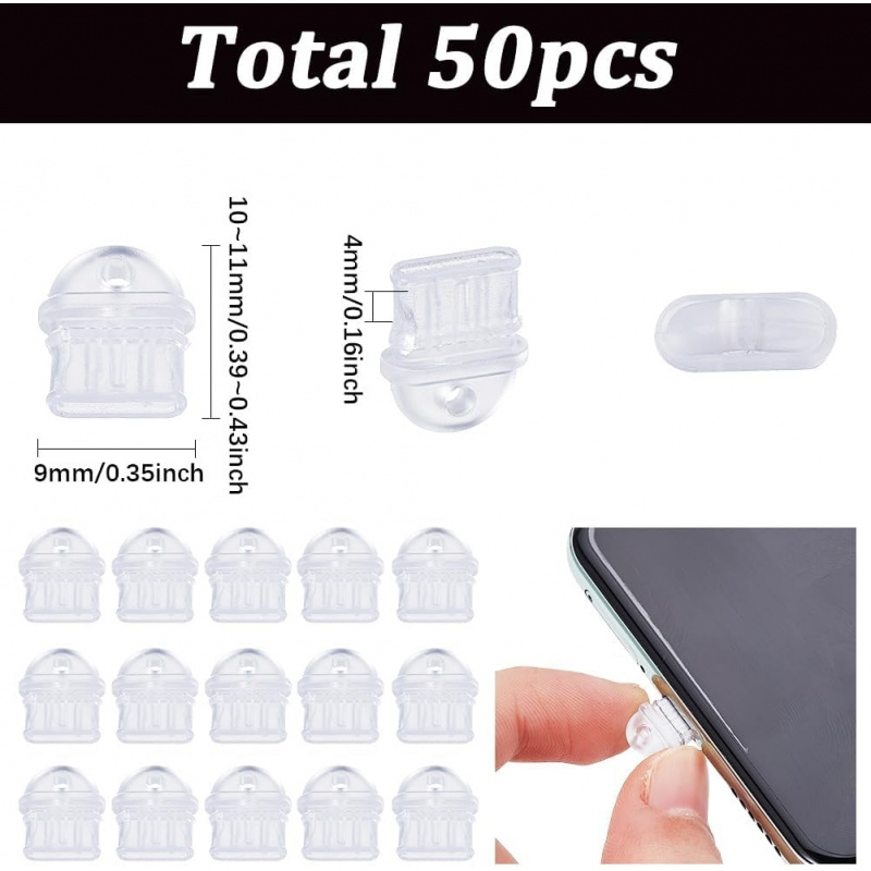 50 Buah Penutup Port Pengisian - Tablet Cover Accessories ulasan dan harga