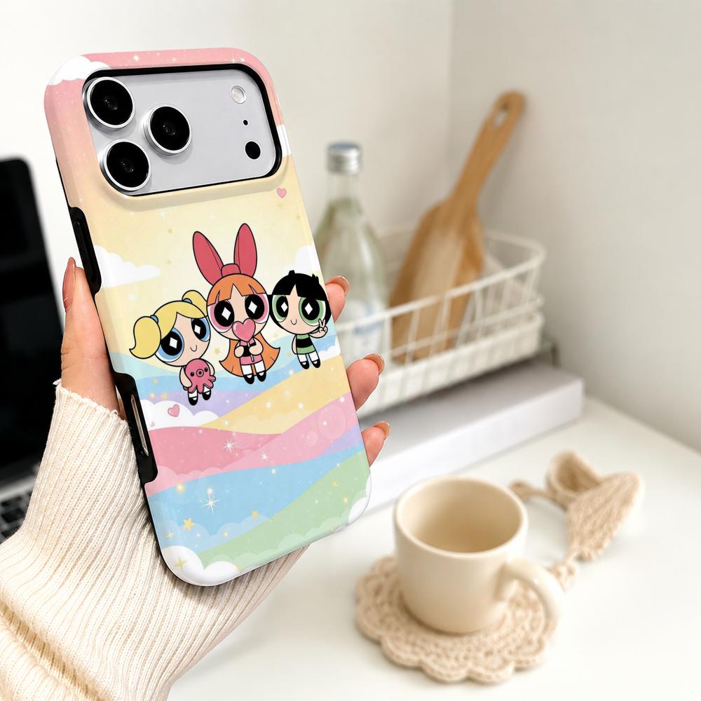 Casing Ponsel Anime P-Powerpuf - Tablet Accessories For Girls ulasan dan harga