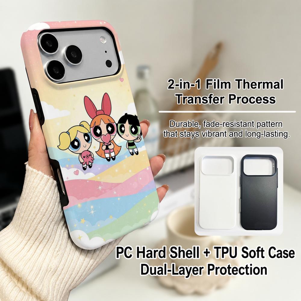 Casing Ponsel Anime P-Powerpuf - Tablet Accessories For Girls ulasan dan harga