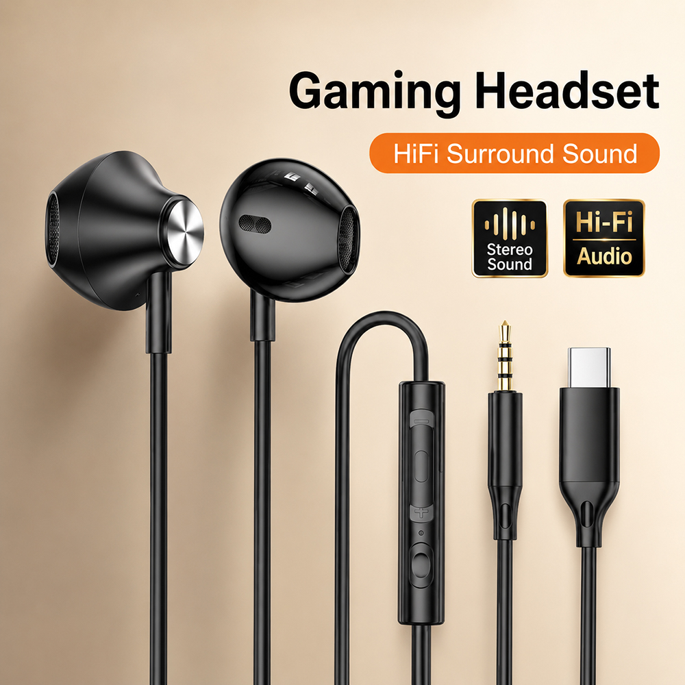 Headphone HiFi Surround Suara  - Tablet Gaming Accessories ulasan dan harga