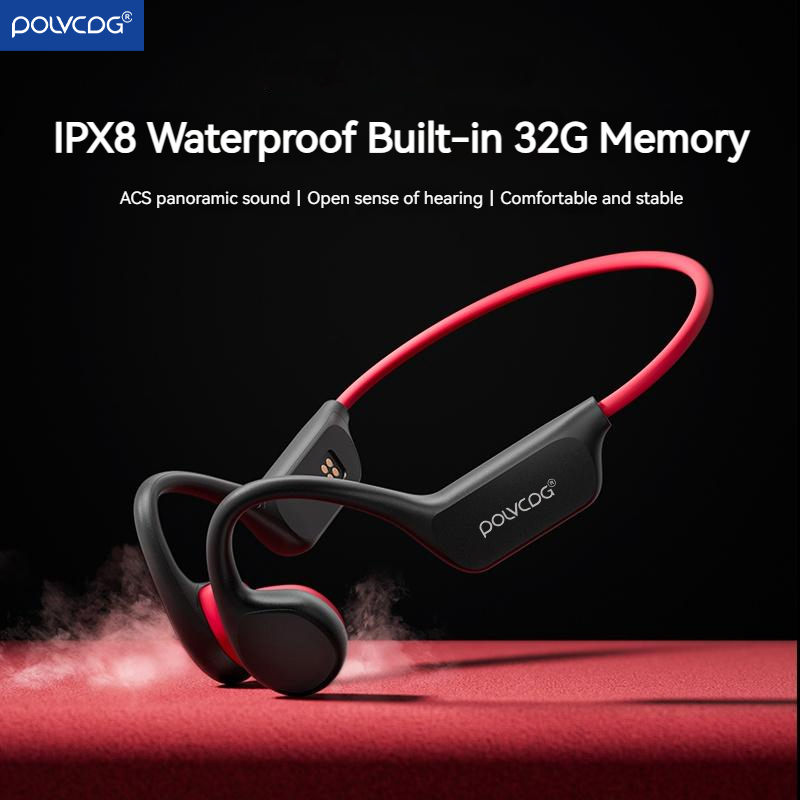 POLVCDG Headset Konduksi Tulan - Wired Earphone Lightning ulasan dan harga
