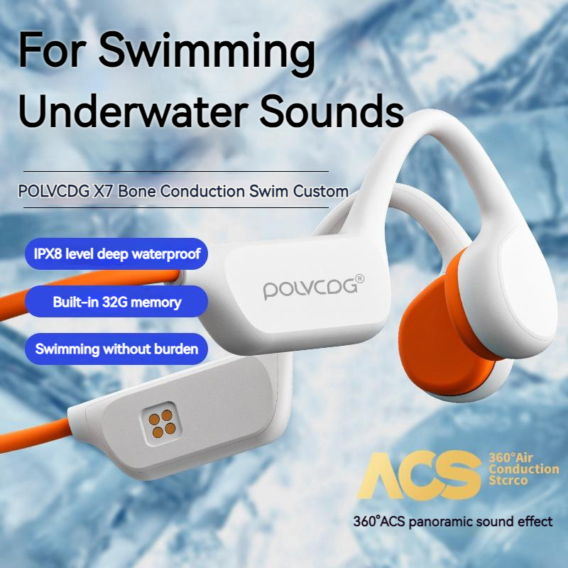POLVCDG Headset Konduksi Tulan - Wired Earphone Lightning ulasan dan harga