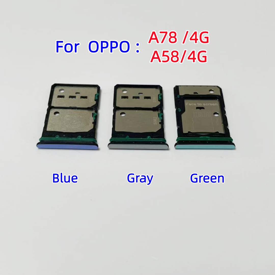 Tempat Kartu SIM A78, Slot Chi - Oppo A78 ulasan dan harga