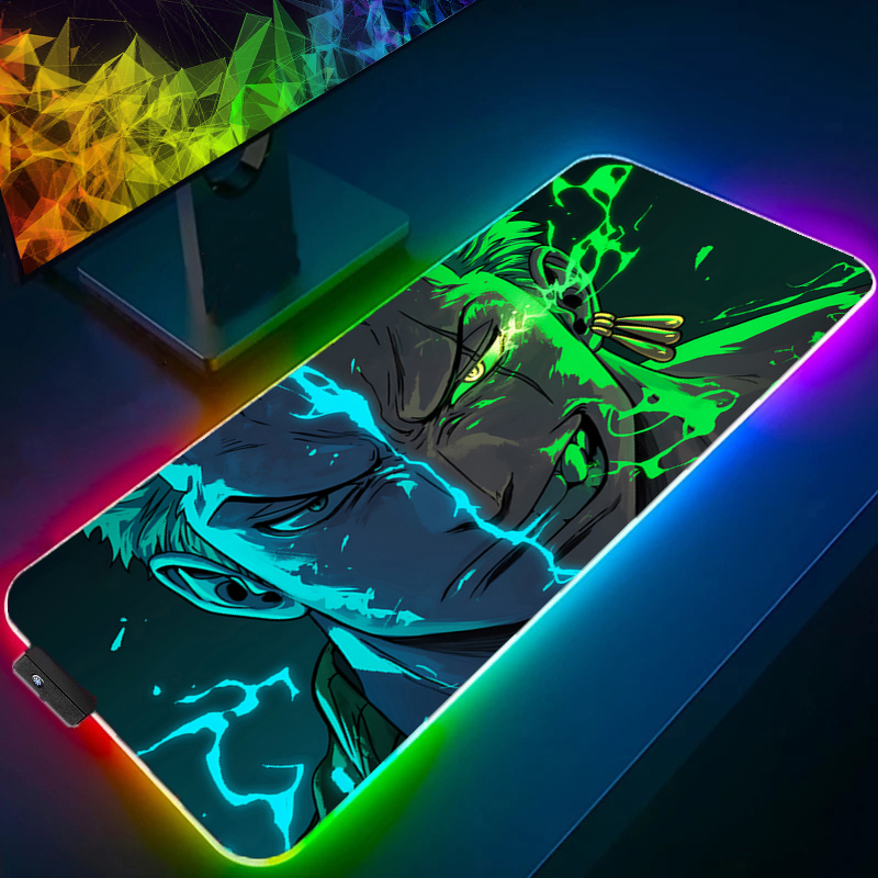 ONE PIECE Zoro Mouse Pad RGB A - Tablet Gaming Accessories ulasan dan harga
