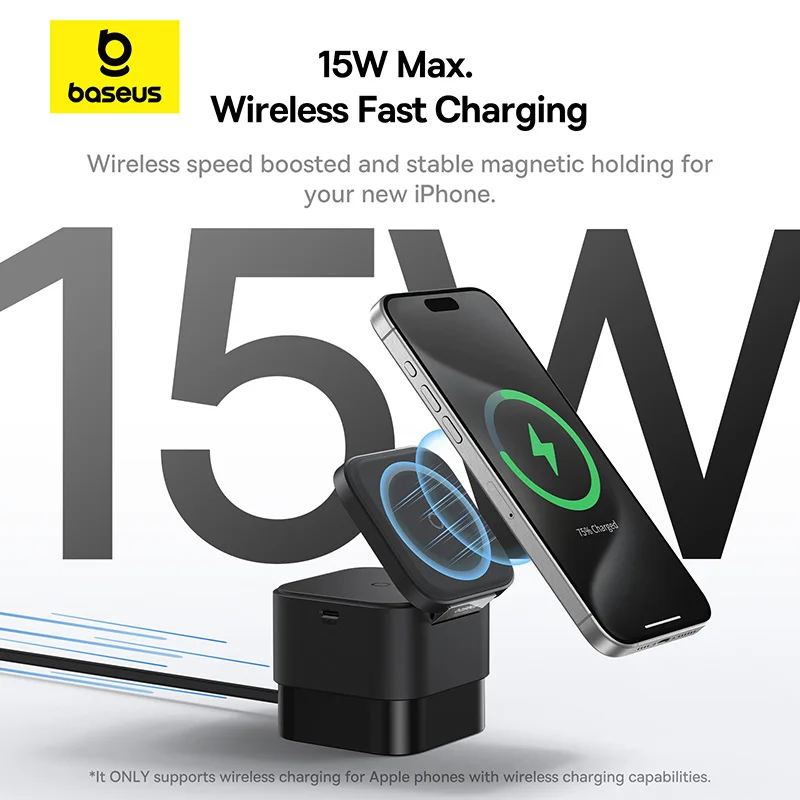 Baseus 3 in 1 Magnetic Wireles - Accessories For Android Tablet ulasan dan harga