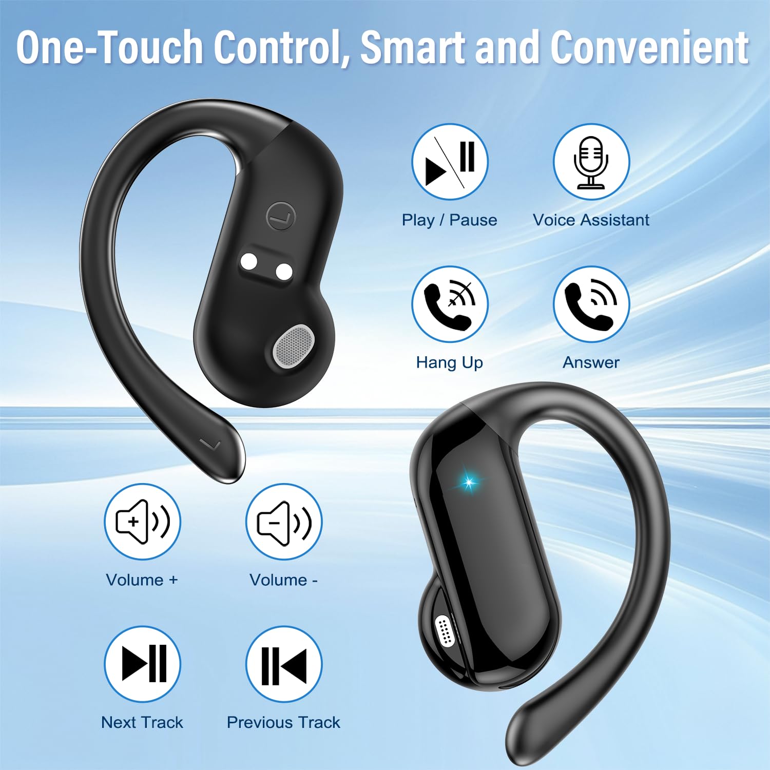 Earbud Open-Ear 2026 Bluetooth - Wired Earphone Lightning ulasan dan harga