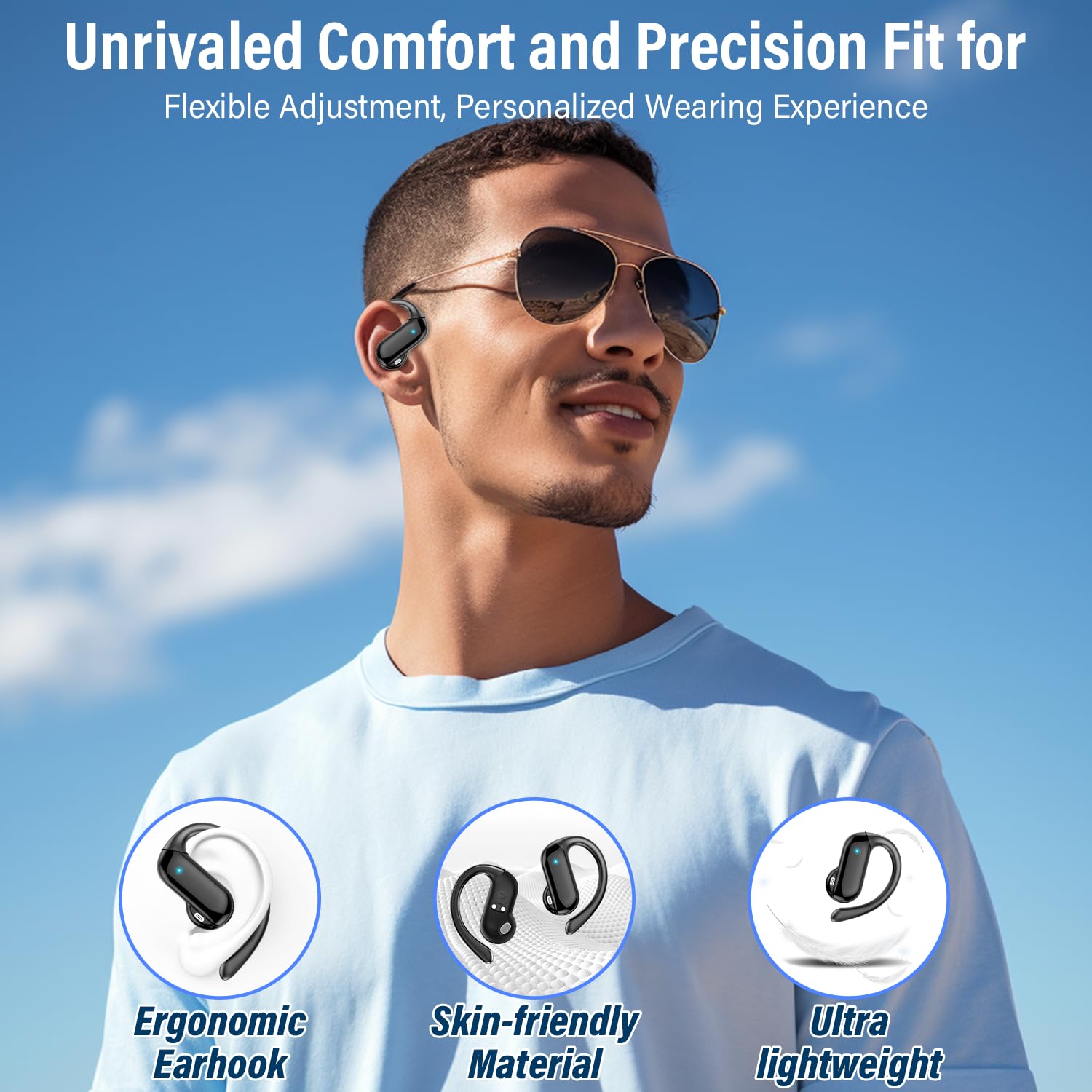 Earbud Open-Ear 2026 Bluetooth - Wired Earphone Lightning ulasan dan harga