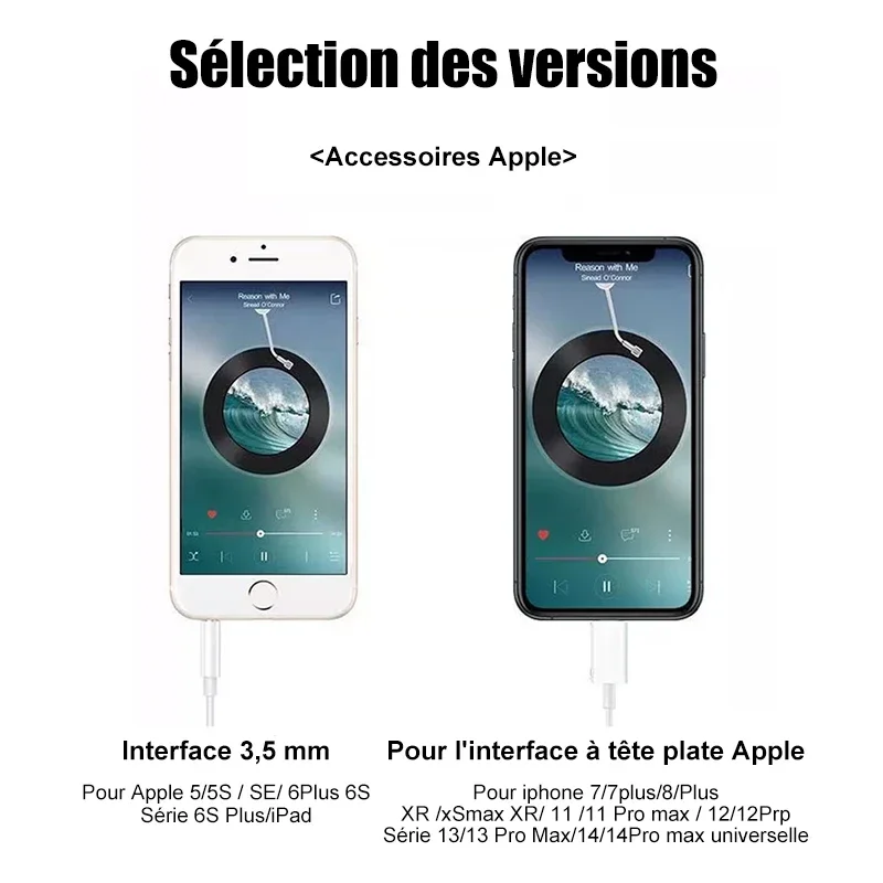 Headphone Asli untuk Apple iPh - Wired Earphone Lightning ulasan dan harga
