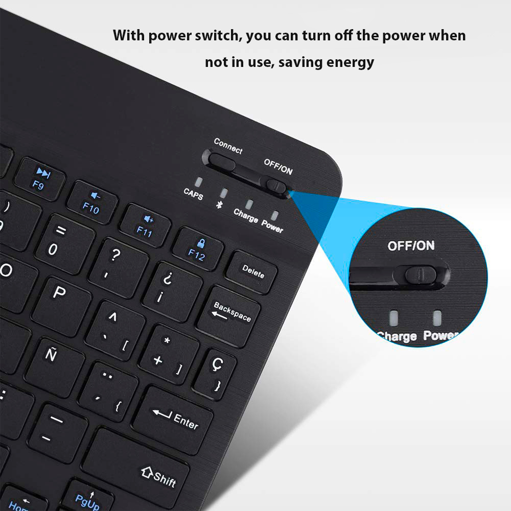 Keyboard Nirkabel Bluetooth un - Accessories For Android Tablet ulasan dan harga