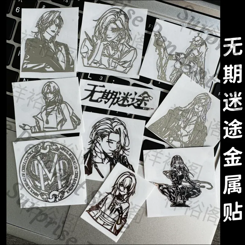 Stiker Logam Anime Kartun Heca - Top Tablet Accessories ulasan dan harga