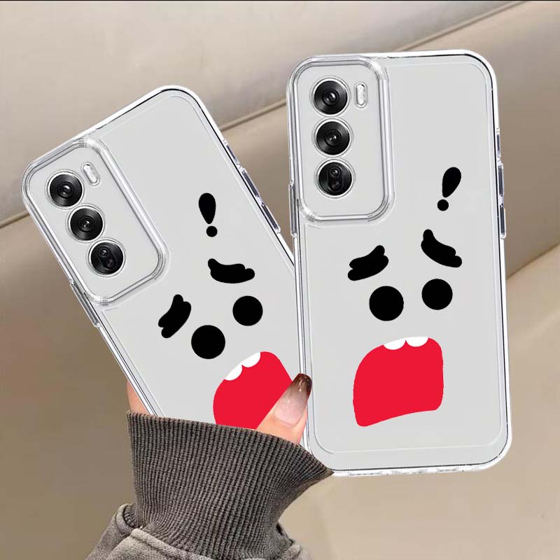 Casing Pola Emoji Lucu Kartun  - Oppo A78 ulasan dan harga