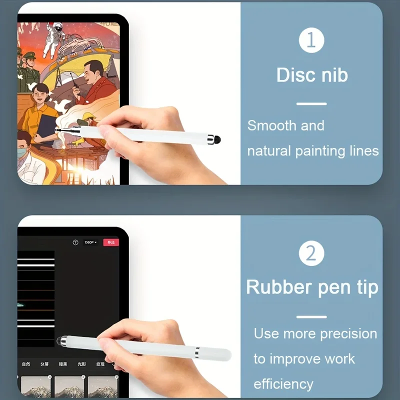 Pena Stylus 2in1 Tablet Gambar - Tablet Pencil Accessories ulasan dan harga